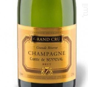 Grand Cru Brut - Champagne Comte de Senneval - No vintage - Effervescent