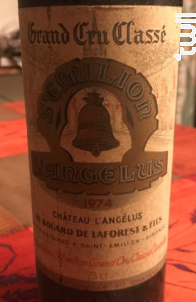 Angelus - Château Angélus - 1974 - Rouge