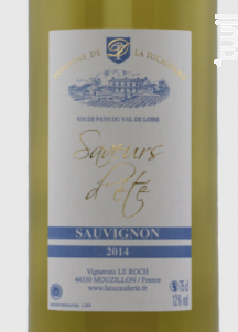 SAVEURS D’ÉTÉ - Domaine de La Tucauderie - 2007 - Blanc