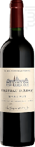 Château d'Arsac - Cru Bourgeois - Château D'Arsac - 2020 - Rouge