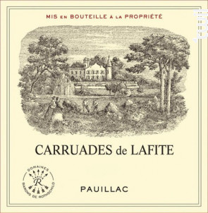 Carruades de Lafite - Domaines Barons de Rothschild - Château Lafite Rothschild - 2010 - Rouge