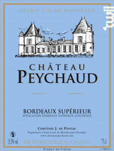 Château Peychaud - Château Peychaud - 2018 - Rouge