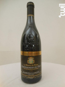 Le Blason du Prince - Cellier des Princes - 1998 - Rouge