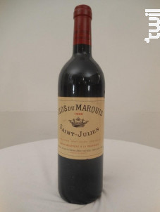 Clos du Marquis - Château Léoville Las Cases - 1998 - Rouge