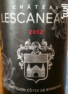 Château Lescaneaut - Château Lescaneaut - 2016 - Rouge