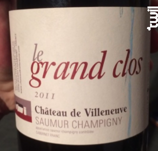 Le Grand Clos - Château de Villeneuve - 2011 - Rouge