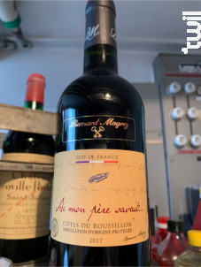 Si mon père savait... - Bernard Magrez - 2017 - Rouge