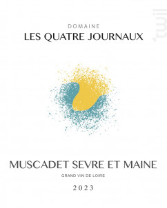 Muscadet Sèvre-et-Maine - Domaine Les Quatre Journaux - 2023 - Blanc