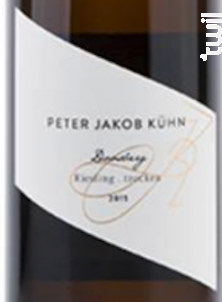 Oestrich Doosberg GG VDP.Grosses Gewächs Grand Cru - Peter Jakob Kühn - 2017 - Blanc