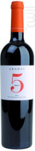Abadal 5 Merlot - Abadal - No vintage - Rouge