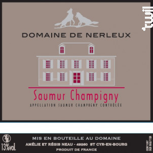 Cuvée des Nerleux - Domaine de Nerleux - 2018 - Rouge