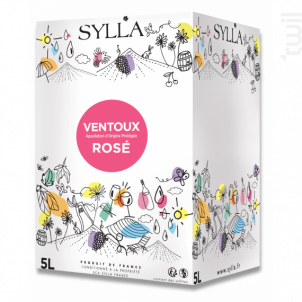 AOP VENTOUX ROSÉ BIB - Les Vins de Sylla - No vintage - Rosé