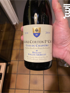 Aloxe-Corton 1er Cru Clos du Chapitre - Domaine Follin-Arbelet - 2018 - Rouge