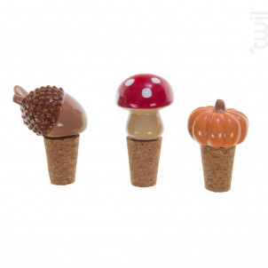 Coffret De 3 Bouchons Forêt - Amadeus -  - 
