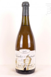 Chevalier-Montrachet Grand Cru - Henri de Villamont - 1985 - Blanc