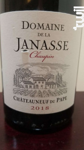 Châteauneuf-du-Pape Chaupin - Domaine de la Janasse - 2018 - Rouge