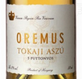 Tokaj Aszu 5P - Oremus - 2007 - Blanc