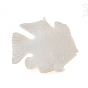 Bougie Poisson Blanc lot De 4 - Amadeus -  - 