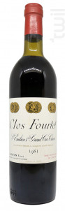 Clos Fourtet - Clos Fourtet - 1981 - Rouge