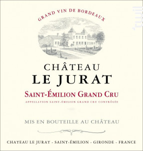 Château Le Jurat - Château Le Jurat - 2014 - Rouge