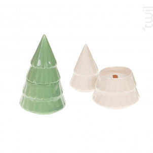 Bougies Décoration Sapin lot De 2 - Amadeus -  - 