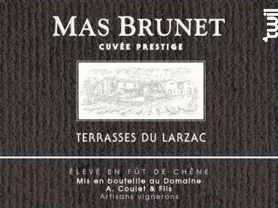 Mas Brunet Cuvée Prestige - Domaine de Brunet - 2020 - Rouge