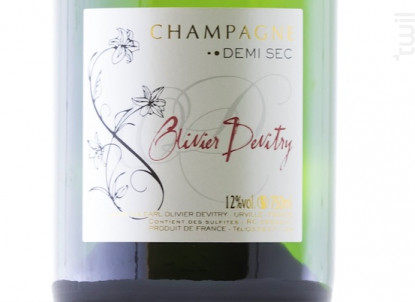 Demi-Sec - Champagne Olivier Devitry - No vintage - Effervescent