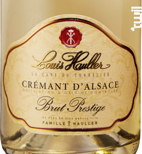 Crémant d'Alsace Blanc Brut Prestige - Louis Hauller - No vintage - Effervescent