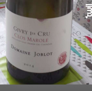 Givry 1er Cru Clos Marole - Domaine Joblot - 2021 - Rouge