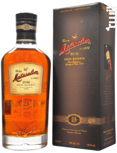 Matusalem Rhum Gran Reserva 23 Ans - Matusalem Rhum - No vintage - 