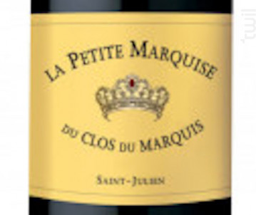 Petite Marquise - Domaines Delon • Clos du Marquis - 2018 - Rouge