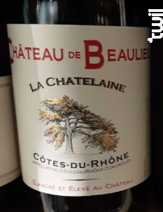 La Chatelaine - Château Beaulieu - 2017 - Rouge