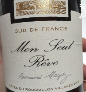 Mon seul rêve - Bernard Magrez - 2017 - Rouge