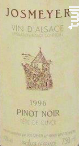 Pinot Noir - JOSMEYER - 1996 - Rouge