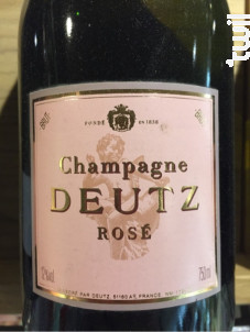 Rosé - Champagne Deutz - No vintage - Effervescent