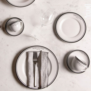 Assiette À Dessert Bistrot 21 Cm lot De 6 - table passion -  - 