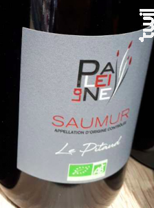 Saumur - Le Pitaud - Domaine de La Paleine - 2018 - Rouge