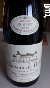 Rully Château de Rully - Antonin Rodet - 2021 - Rouge