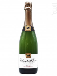 Crémant de Bourgogne Blanc de Blancs Brut - Maison Vitteaut-Alberti - No vintage - Effervescent