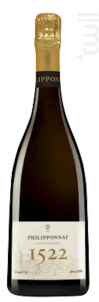 Cuvée 1522 Grand Cru Brut Millésimé - Champagne Philipponnat - 2007 - Effervescent
