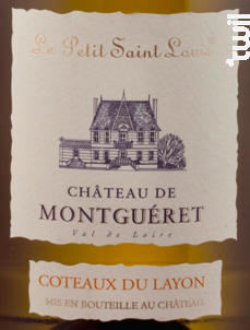 Petit Saint Louis - Château de Montguéret - 2018 - Blanc