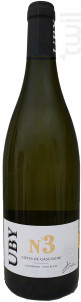 Uby N° 3 Colombard - Sauvignon - Domaine Uby - No vintage - Blanc