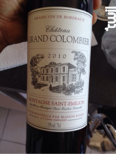 Montagne Saint-Emilion - Château Grand Colombier - 2001 - Rouge
