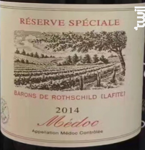 Réserve Spéciale - Domaine Lafite -Baron de Rothschild - 2012 - Rouge