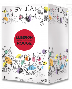 Luberon rouge BIB 10L SYLLA - Les Vins de Sylla - No vintage - Rouge