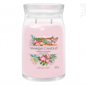 Bougie Signature Fleurs Du Désert Grand Modèle - Yankee Candle -  - 