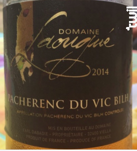 Laougué - Domaine Laougué - Pierre Dabadie - 2023 - Blanc