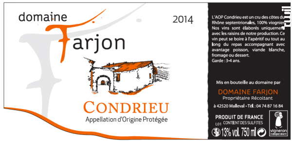 Condrieu - Domaine Farjon - 2024 - Blanc