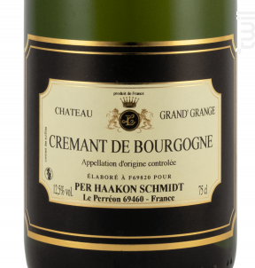 Crémant de Bourgogne - Château Grand'Grange - No vintage - Effervescent
