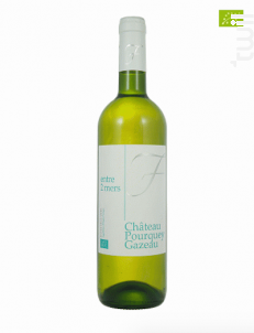 Entre deux mers - Château Pourquey Gazeau - 2018 - Blanc